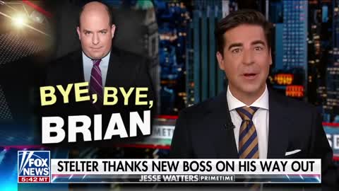 WATCH: Jesse Watters Hilariously Eulogizes Brian Stelter's Career