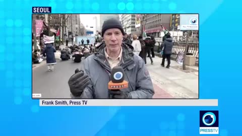 ►🚨▶◾️ Press TV’s Frank Smith says South Koreans hold yet another pro-Palestine rally in Seoul