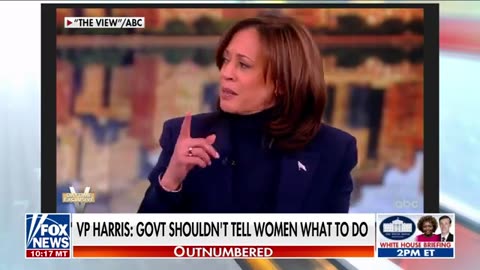 Kamala Harris pushed massage of fear