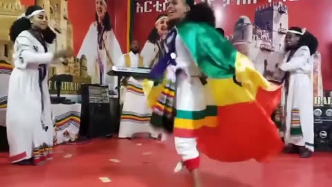 Best amharic Ethiopian cultural dance @Gondar