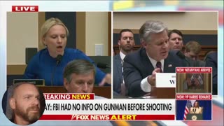 Fast clip: I’ve never seen the Director of the FBI so angry. Poor Chris Wray...