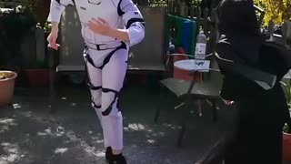 Star wars dancing fun