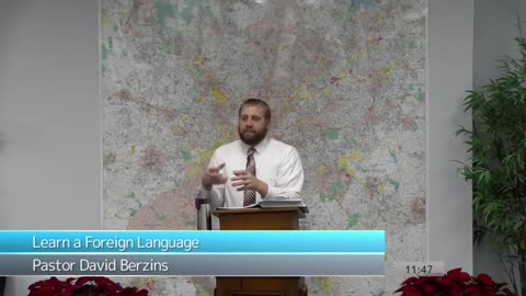 Learn a Foreign Language | Pastor Berzins