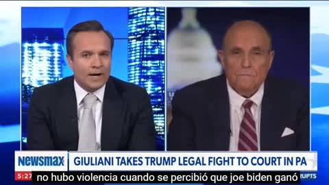 Rudy Giuliani presenta nuevos casos de fraude en la elección 2020
