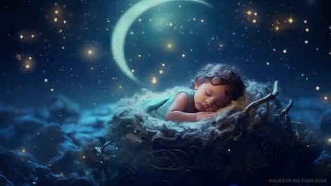 Cure Insomnia 😴 Relax For Kids ⭐ Best Relaxing Baby Lullaby