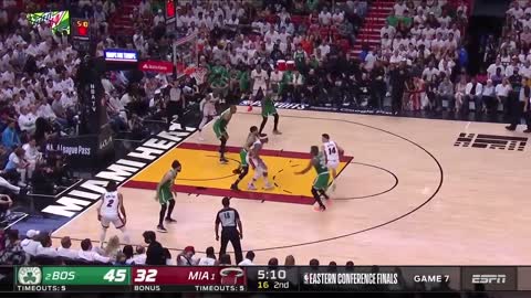 Boston Celtics vs Miami Heat 2nd Qtr Game 7 highlights | May 29 | 2022