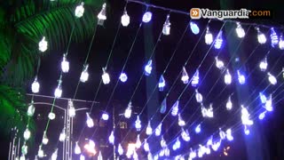 La Navidad se encendió en 22 parques de Bucaramanga