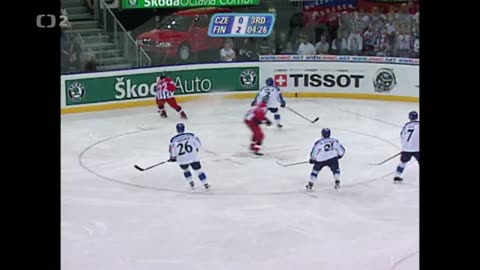 Česko vs Finsko - finále MS 2001