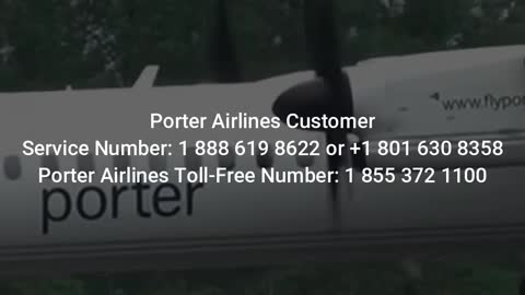 Porter Airlines Customer Service USA