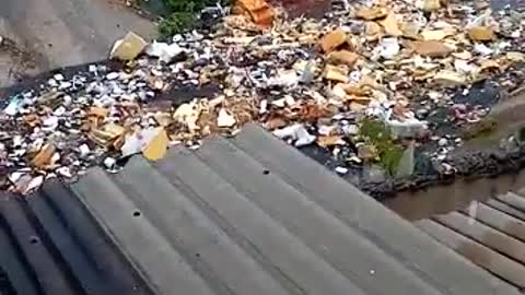 Arroyos de basura en Barranquilla