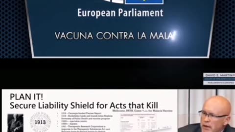 ALERTA‼️El Dr. David E.Martin, solicita, ante el Parlamento Europeo, la eliminación completa