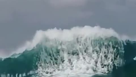 The biggest wave in the world