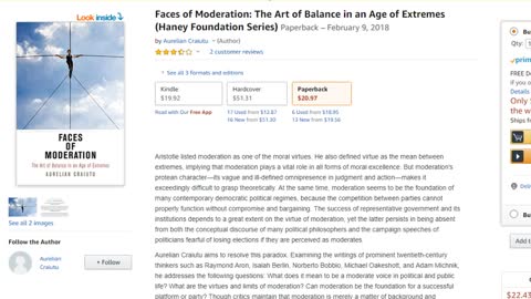 Faces Of Moderation: The Art Of Balance In An Age Of Extremes