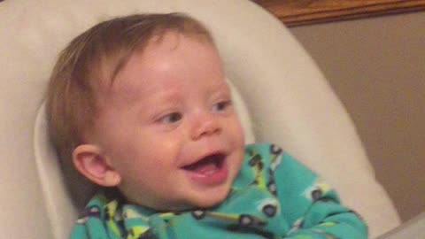 Baby Deac Laughing.