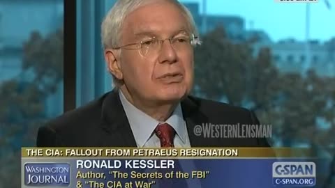 FBI HISTORY: In 2012, Ronald Kessler, author of “The Secrets of the FBI"