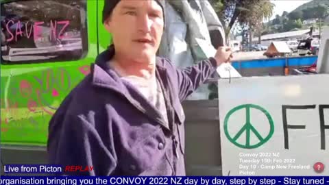 Convoy 2022 NZ - Tuesday 15 Feb Day 10 - Hannah visits Picton Part 2
