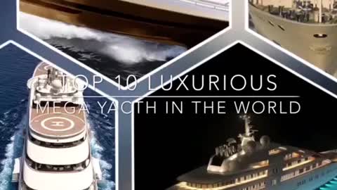MOST LUXURIOUS YACHT IN THE WORLD 2021