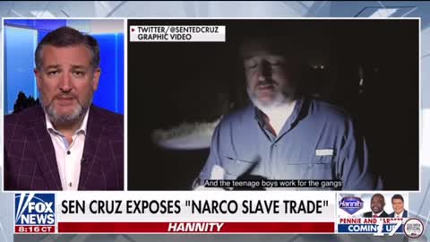 Ted Cruz exposing “The narco slave trade“.