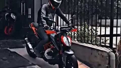 KTM Duke 390 attitude status 🥲