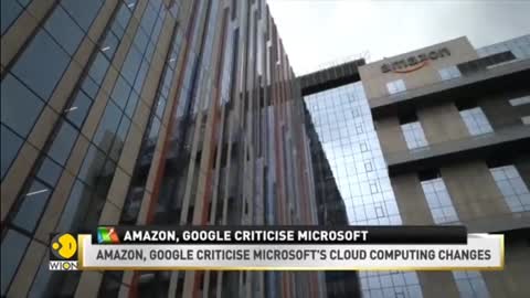 Amazon, Google criticizes Microsoft's cloud computing changes - WION Business News