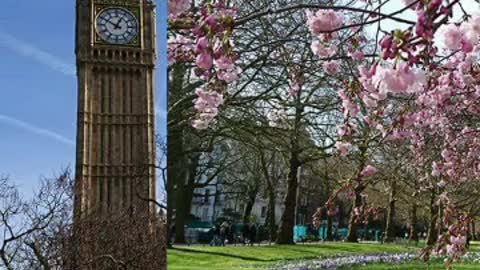 Beautiful Britain in spring