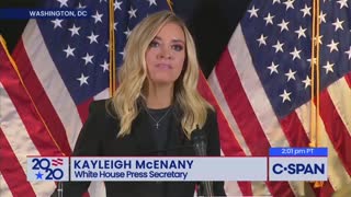 Kayleigh McEnany Torches Media and Walks Out as They Melt Down