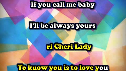 kbkaraokeking Cheri Cheri Lady (modern talking)