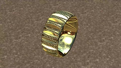 3D wedding ring skin30