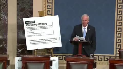 Senator Ron Johnson - before US Senate