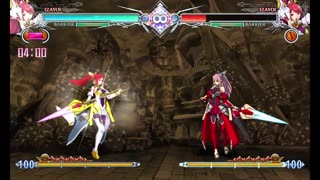 BlazBlue Central Fiction - All Characters Overdrive Exceed Attacks w/ All DLC No Commentary
