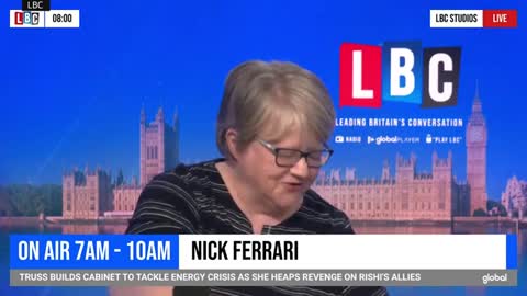 Thérèse Coffey's alarm goes off during LBC interview_ ‘You’re gonna get a bit of