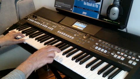 Sail Along Silvery Moon (Billy Vaughn) cover by Henry, Yamaha PSR SX600