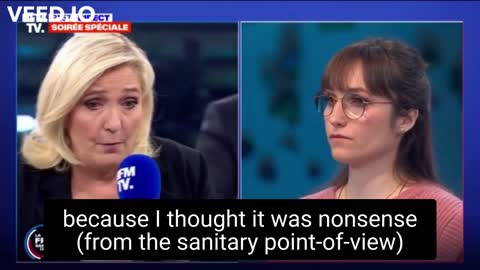 Marine Le Pen: I will reinstate the suspended nurses & pay their salaries