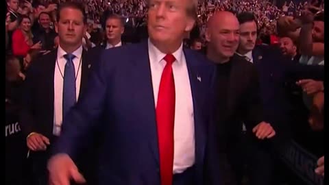 TRUMP ATTENDS UFC 302 EVENT IN NEW JERSEY