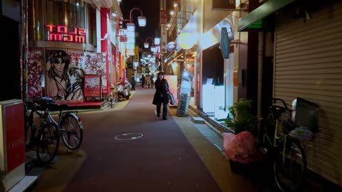 Tokyo Nightscape: Jiyugaoka Evening Walk in HD part 1