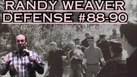 Randy Weaver Defense #88-#90 - Bill Cooper