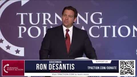 Ron DeSantis: "Our rights come from God, not from the government."