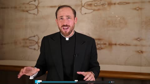 Shroud of Turin with Father Andrew