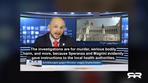 ReeseReport - Italian Health Minister Being Indicted for C19 Murders