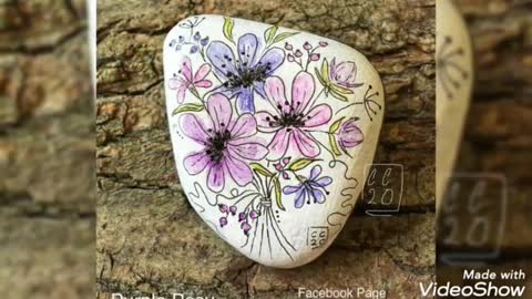 Diy beautiful animals pebble stone painting designs and ideas