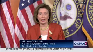 Crazy Nancy Pushes For Abortion In VILE Speech