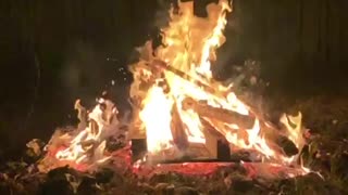 Pallet campfire