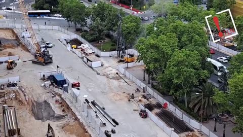 Una fuga de gas en el Bernabéu obligar a cortar la Castellana y a desalojar el metro