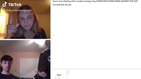 Omegle trolling