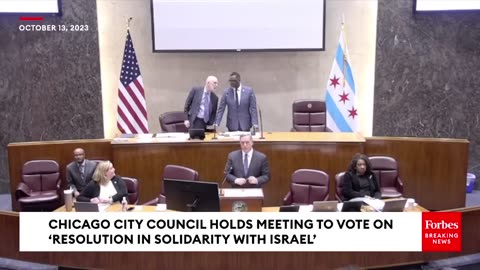 BREAKING- Protesters Disrupt City Council Meeting On Israel Resolution, Mayor Threatens To End It