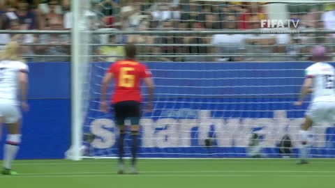 Megan Rapinoe – Player of the Match – Spain v USA