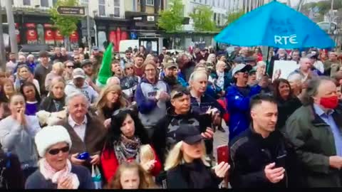 Cork City Freedom Rally May Day 2021