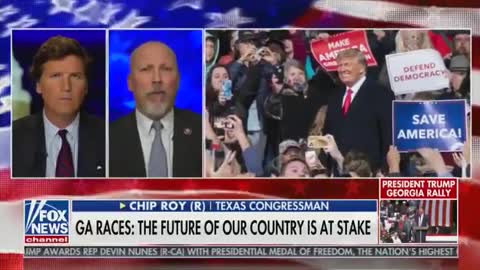 Congressman Chip Roy on Tucker: Trump vs The Swamp