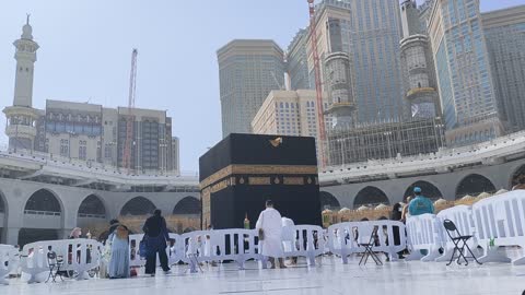 kaaba in morning view