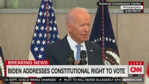 Biden Calls Voter Integrity Laws ‘Most Significant Threat’ to U.S. ‘Since the Civil War’